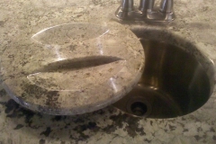 Custom Granite Sink Cover